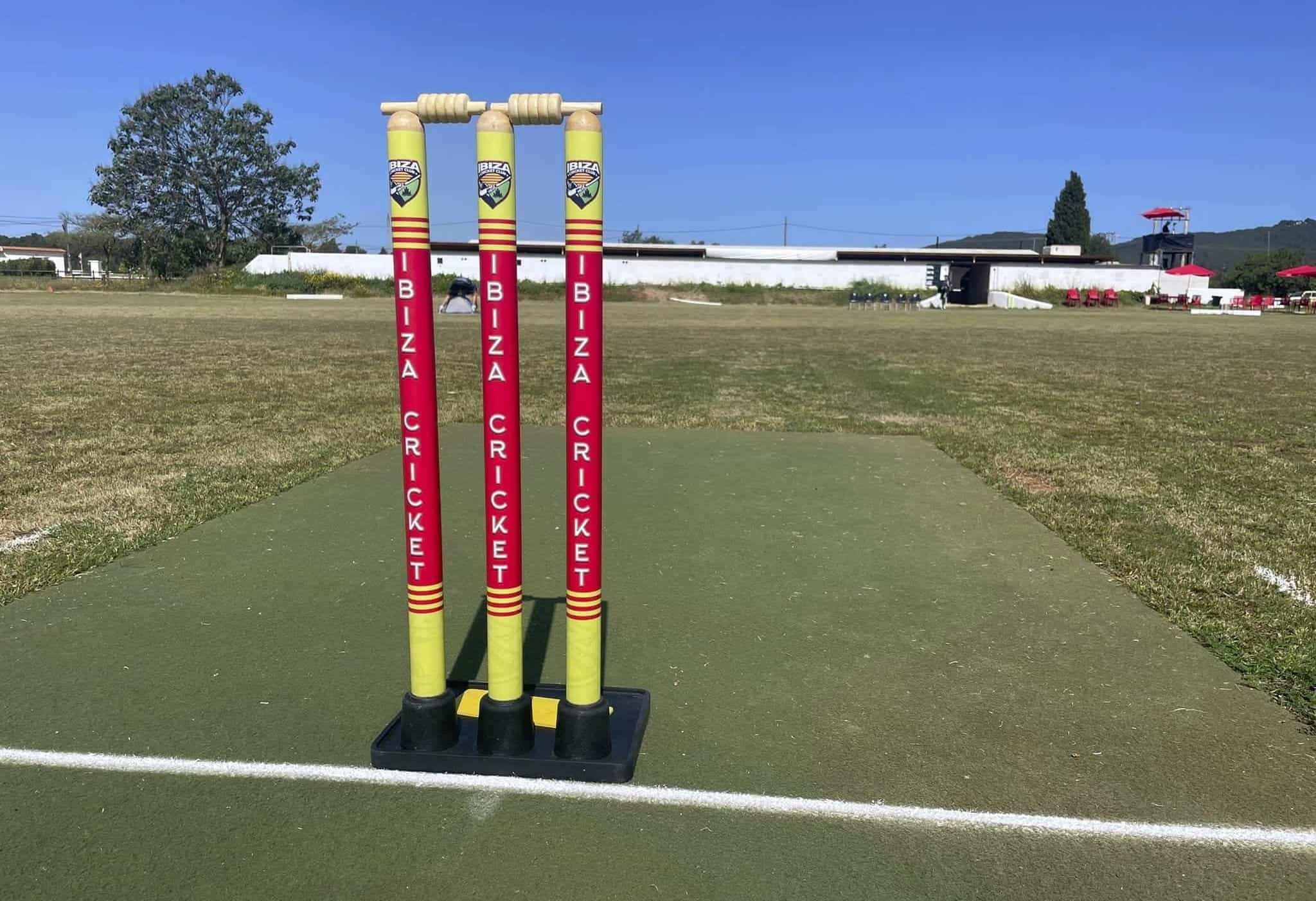 ibiza cricket club cricket stumps